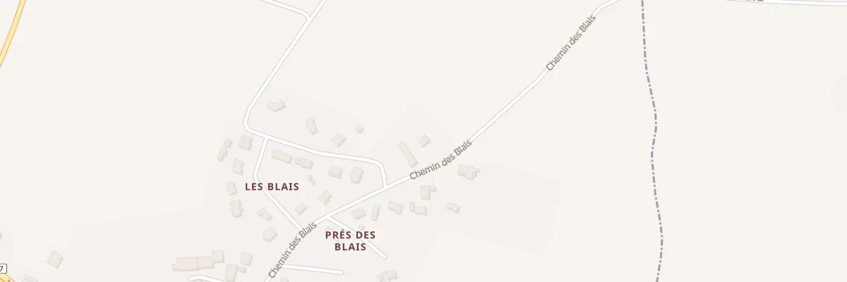 Plan du 65 Che des Blais à Teuillac