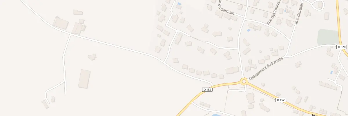 Plan du 15 Lot. du Paradis à Saint-Denis-du-Maine