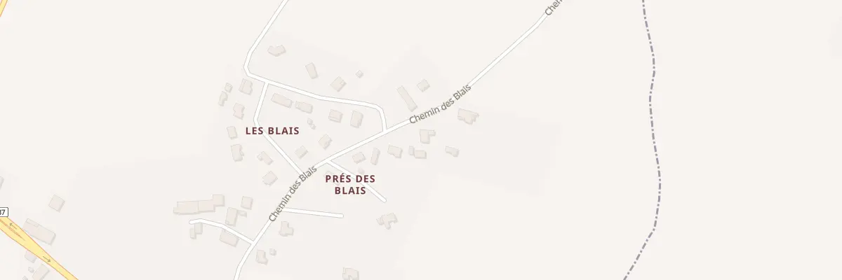 Plan du 62 Che des Blais à Teuillac