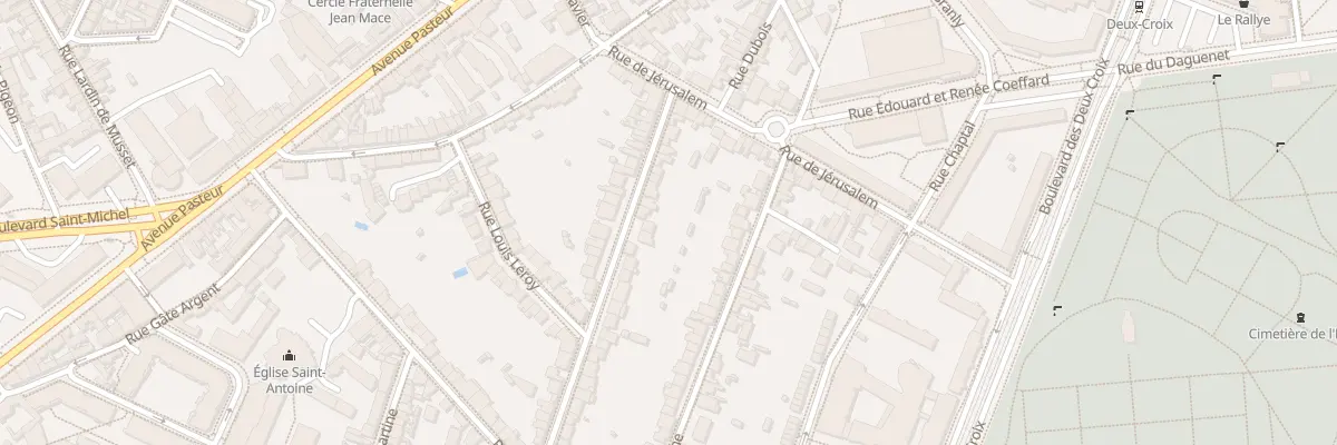 Plan du 19 Rue Ronsard à Angers