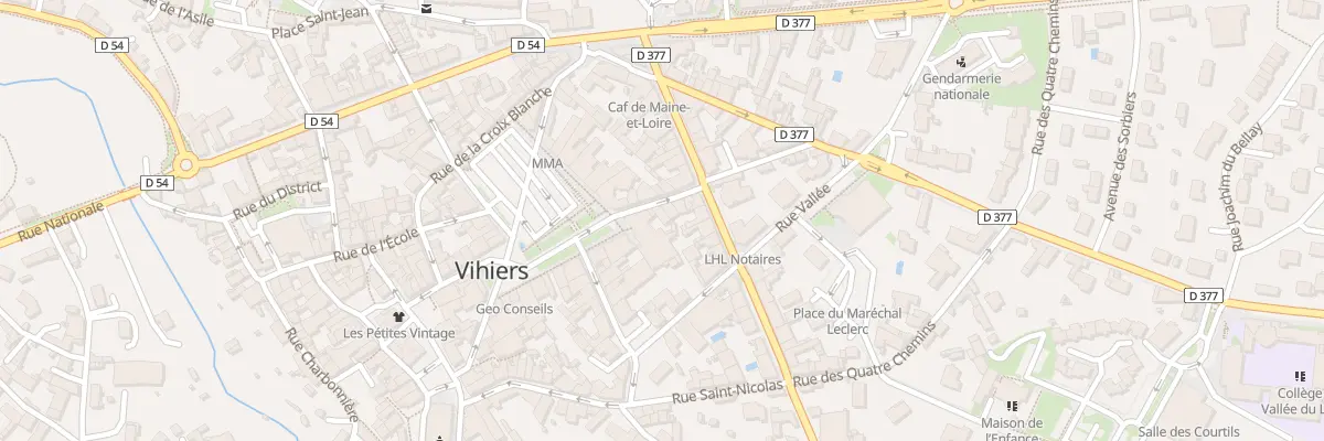 Plan du 7 Rue du Comte Hector à Lys-Haut-Layon
