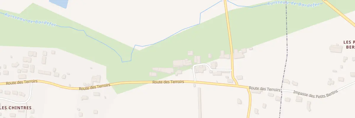 Plan du 3 Che des Grands Bertins à Teuillac