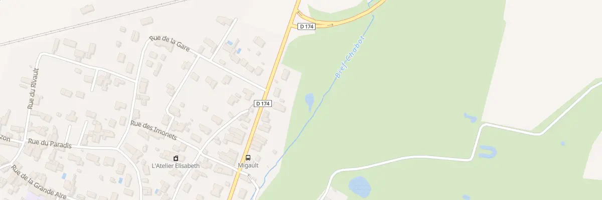 Plan du 78 Rue Amédée et Norbert Migault à Frontenay-Rohan-Rohan