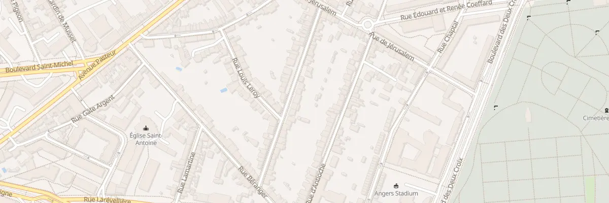 Plan du 31 Rue Ronsard à Angers