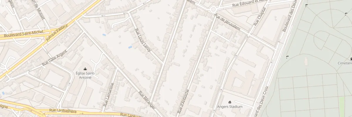 Plan du 35 Rue Ronsard à Angers