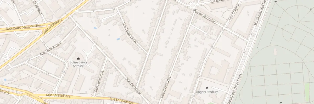 Plan du 37 Rue Ronsard à Angers