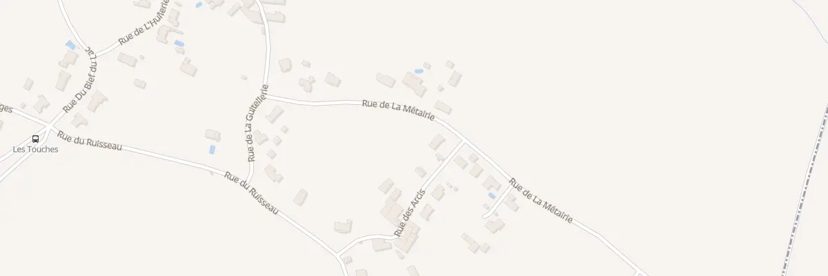 Plan du 24 Rue de la Métairie à Vallans