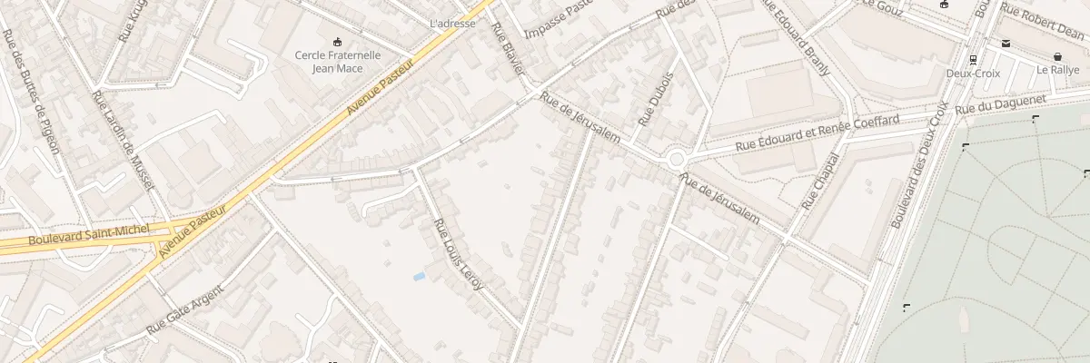 Plan du 14 Rue Ronsard à Angers