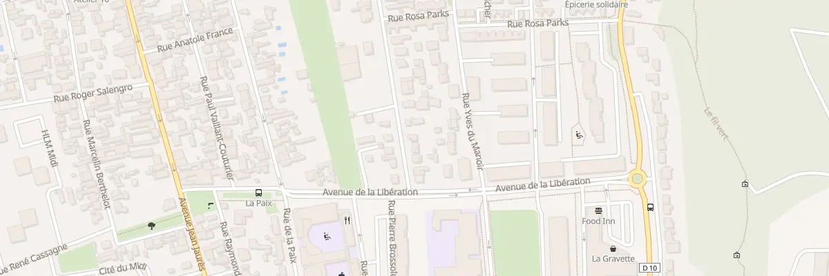 Plan du 30 Rue Paul Gros à Floirac