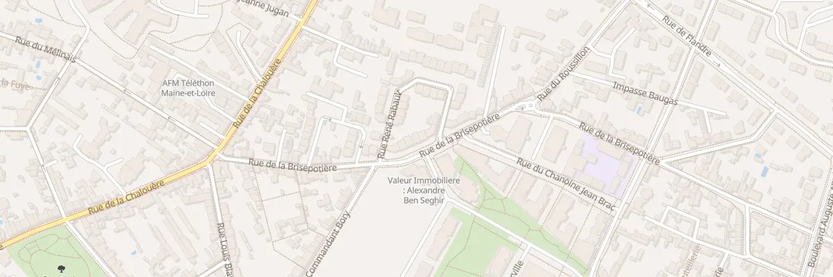 Plan du 23 Rue de la Brisepotière à Angers