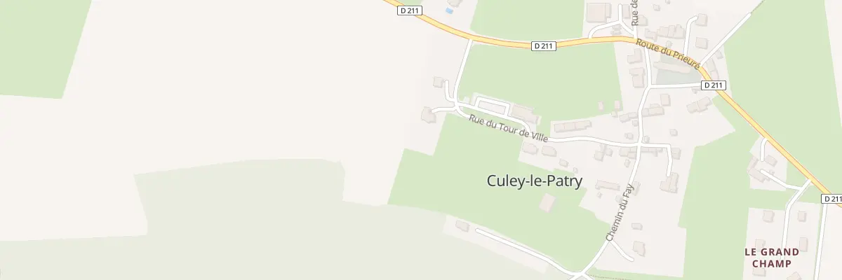 Plan du 329 Rue du Tour de Ville à Culey-le-Patry