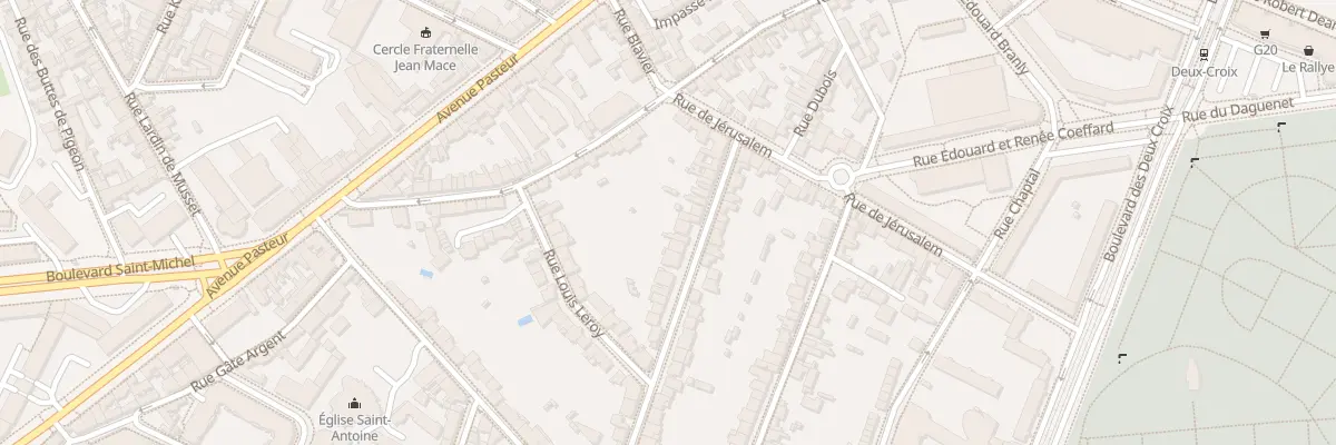 Plan du 18 Rue Ronsard à Angers
