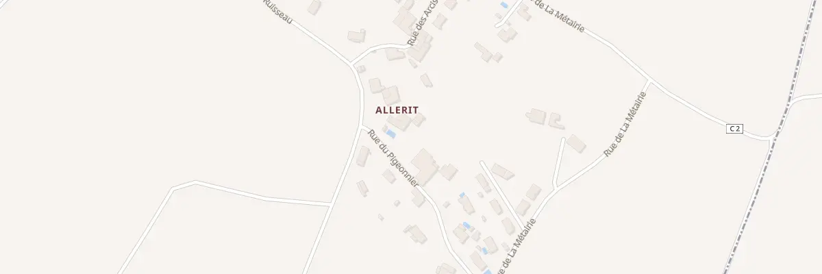 Plan du 5 Rue du Pigeonnier à Vallans