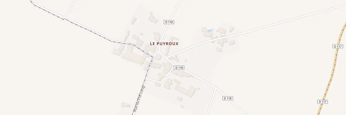 Plan du 2 Rue de la Bourguignonne à La Foye-Monjault