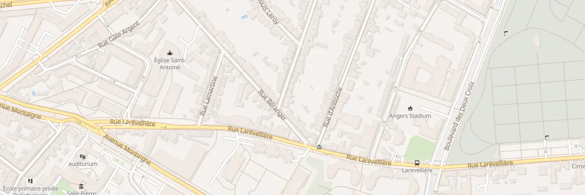 Plan du 57 Rue Ronsard à Angers