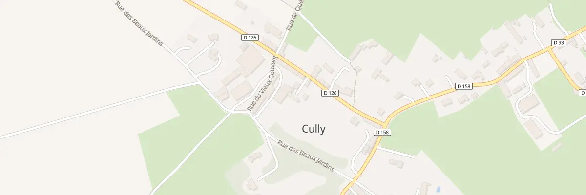 Plan du 5037 Le Bourg Cully à Moulins-en-Bessin