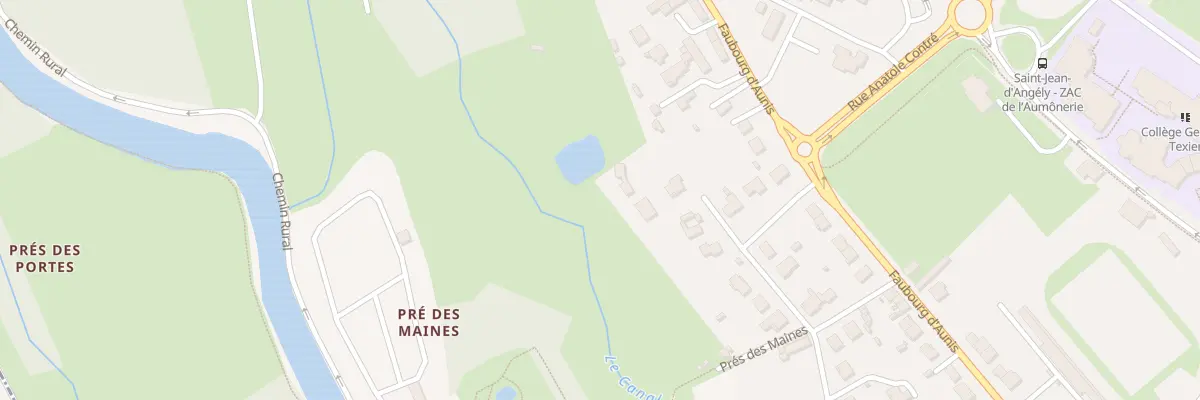 Plan du 8T Rue Pré aux Moines à Saint-Jean-d’Angély