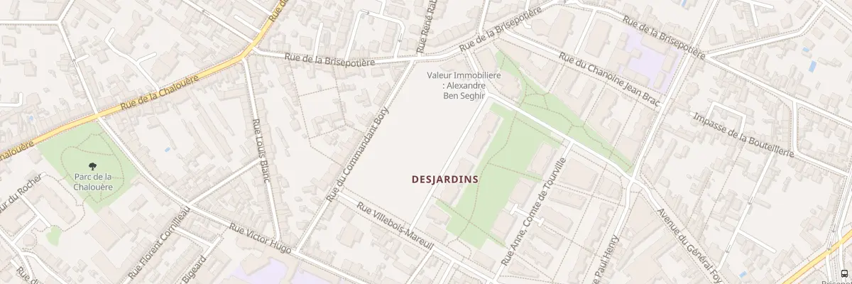 Plan du 16 Rue Robert Surcouf à Angers