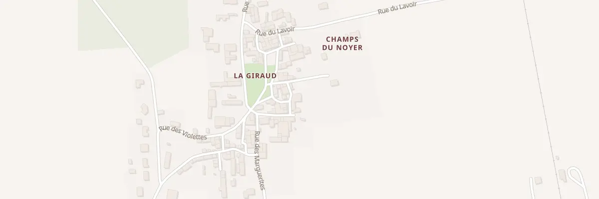 Plan du 7 Rue des Myosotis à Asnières-la-Giraud
