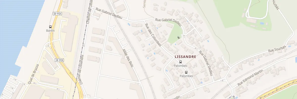 Plan du 4 Imp des Hirondelles à Lormont
