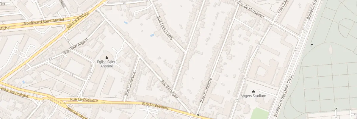 Plan du 40 Rue Ronsard à Angers