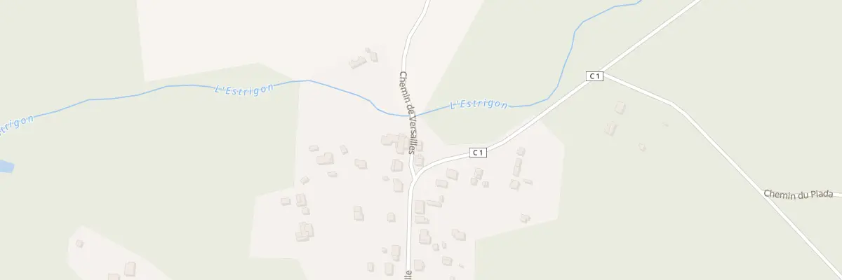 Plan du 209 Rte de le Sen à Labrit