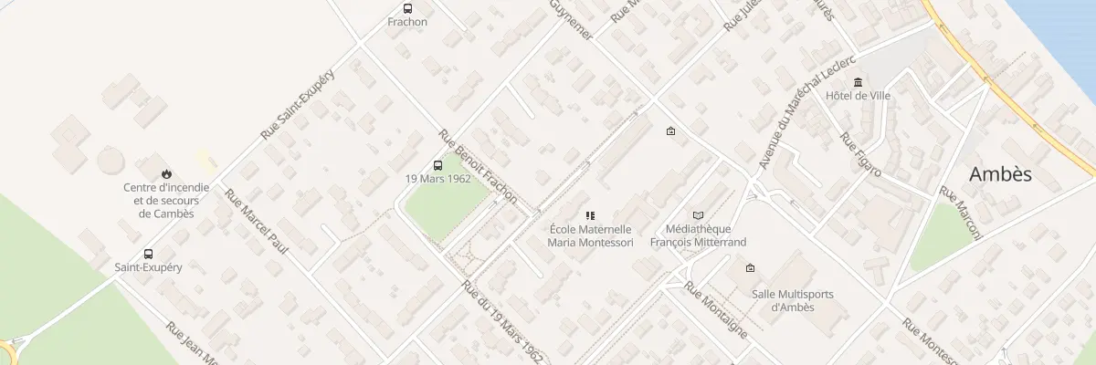 Plan du 6 Rue Nungesser Et Coli à Ambès