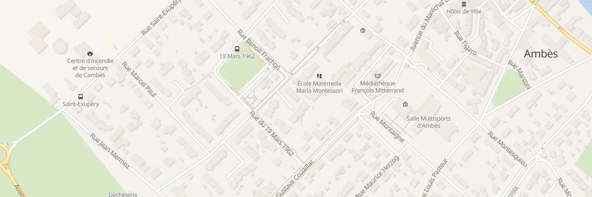 Plan du 7 Rue Nungesser Et Coli à Ambès