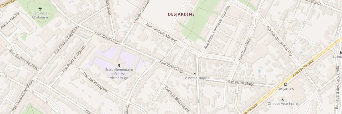Plan du 7 Rue Renan à Angers