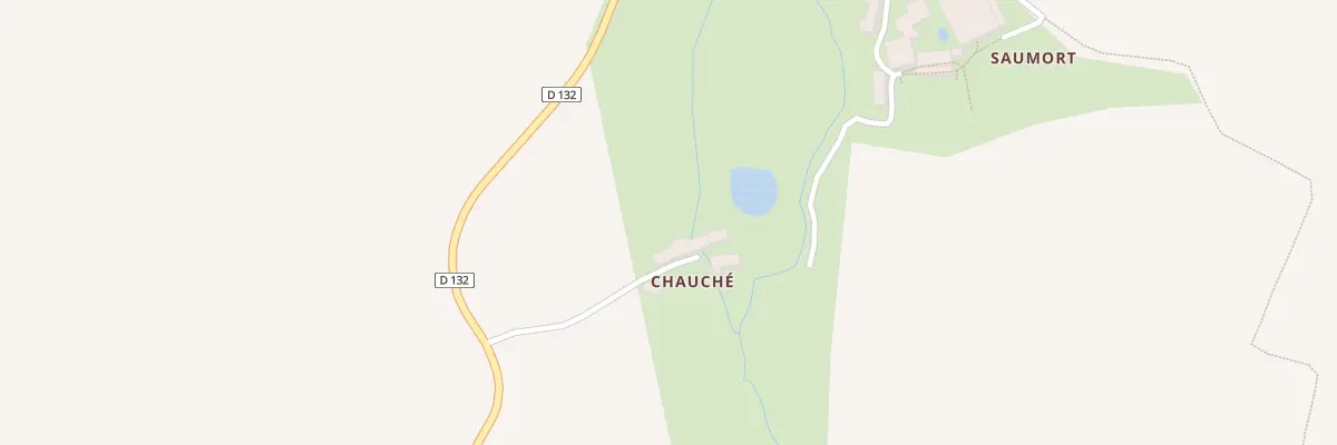 Plan du 5153 Saumort à Beugnon-Thireuil