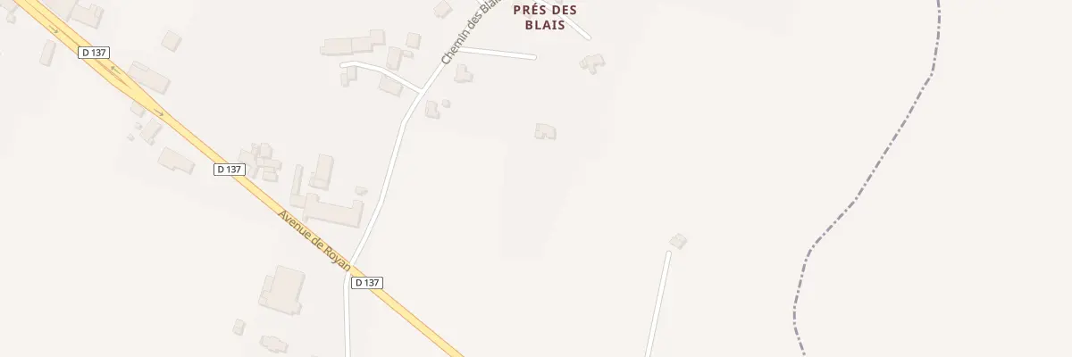 Plan du 14 Che des Blais à Teuillac