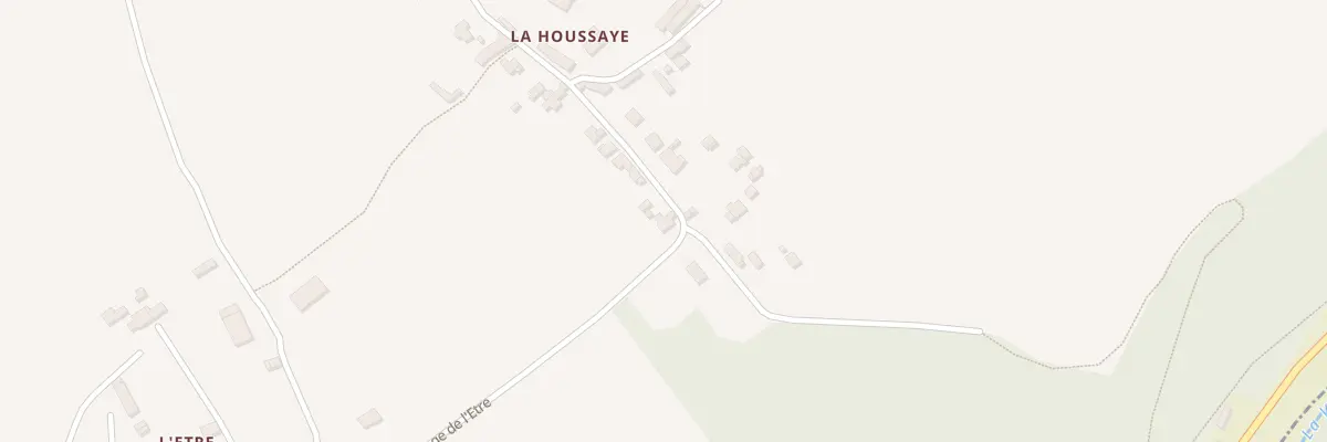 Plan du 9 Vge de la Houssaye à Saint-Pierre-du-Regard