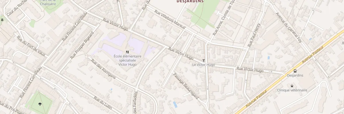 Plan du 32 Rue Victor Hugo à Angers