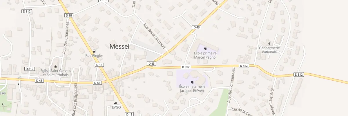 Plan du 17 Rue Jean Dumas à Messei