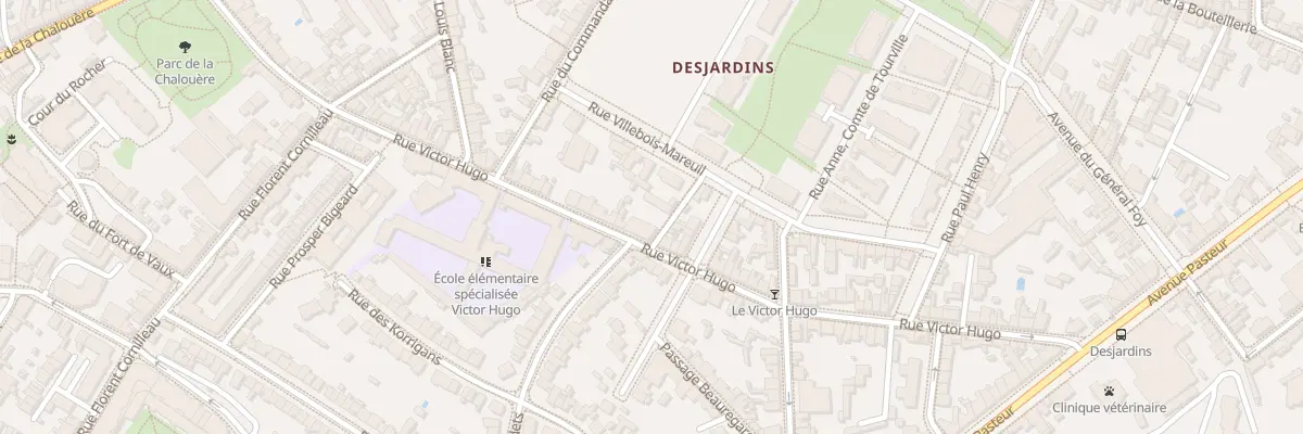 Plan du 47 Rue Victor Hugo à Angers