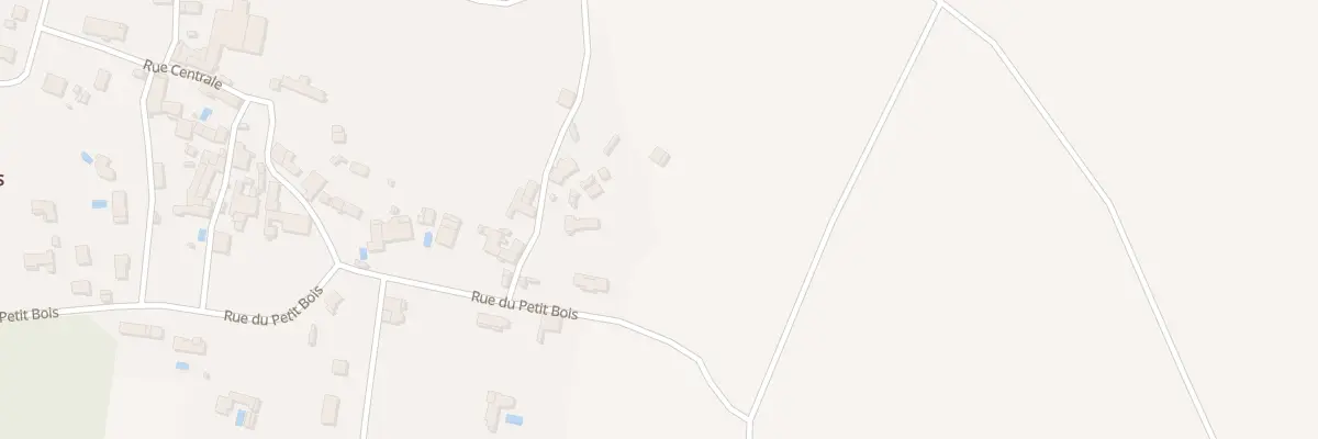 Plan du 71 Rue du Petit Bois à La Foye-Monjault
