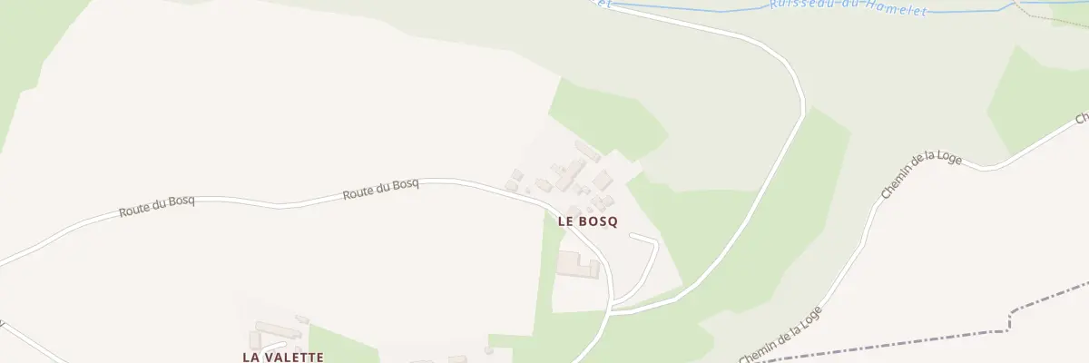 Plan du 5056 Le Bosq à Saint-Lambert