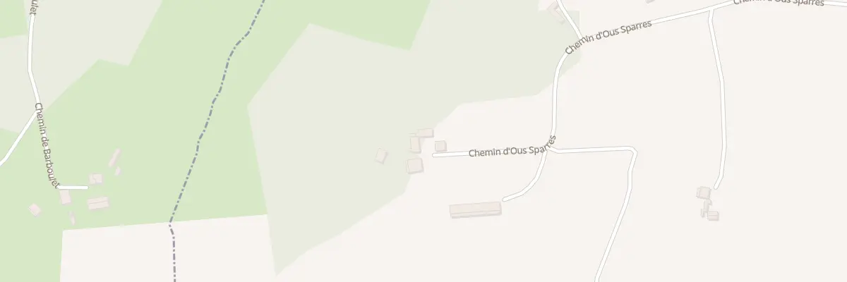 Plan du 1730 Che d’Ous Sparres à Montsoué