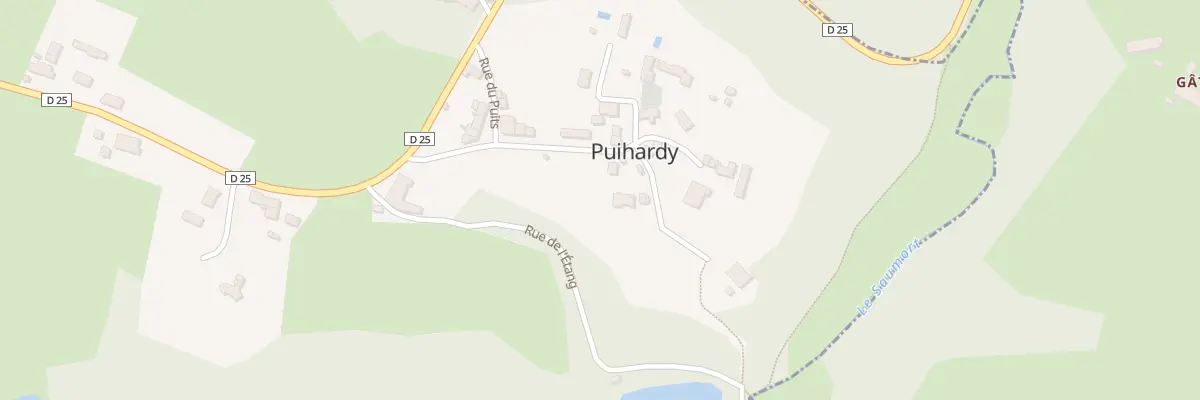 Plan du 5001 Le Bourg à Puihardy