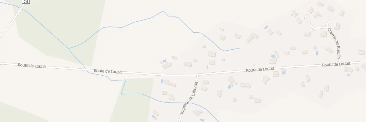 Plan du 1206 Rte de Loubit à Uchacq-et-Parentis