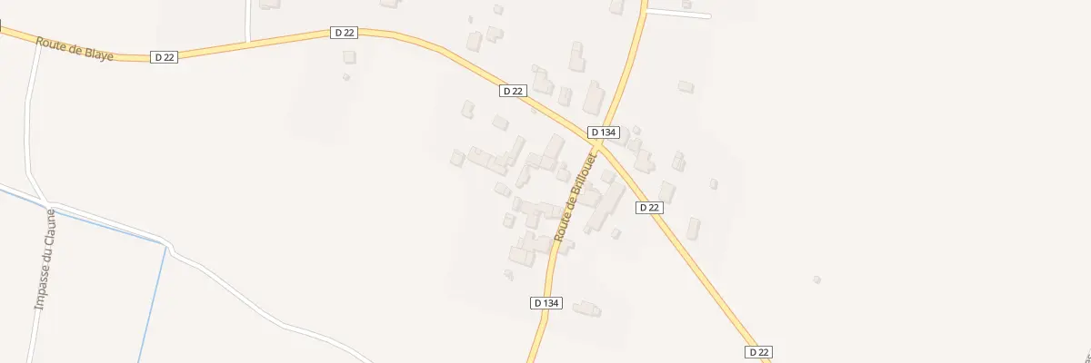 Plan du 36 Rte de Brillouet à Saint-Girons-d’Aiguevives