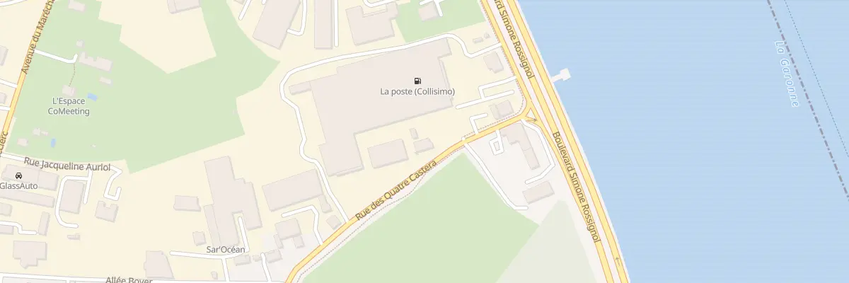 Plan du 262 Rue des Quatre Castera à Bègles
