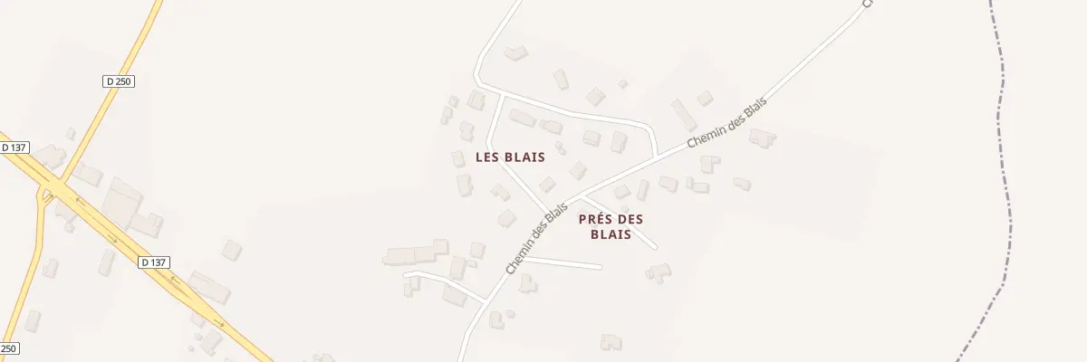 Plan du 49 Che des Blais à Teuillac