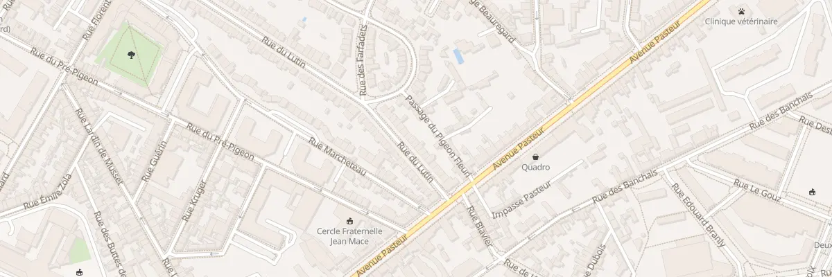 Plan du 65 Rue du Lutin à Angers