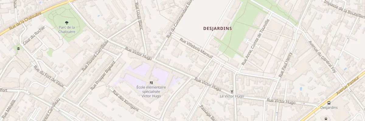 Plan du 41 Rue Victor Hugo à Angers