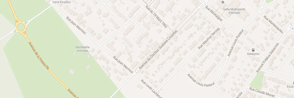 Plan du 39 Rue du Doc Gustave Couaillac à Ambès