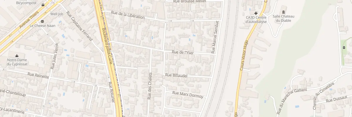 Plan du 37 Rue de l’Yser à Cenon
