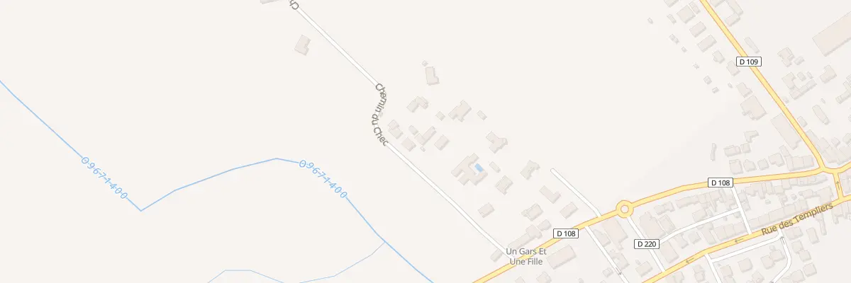 Plan du 5Q Che du Chec à La Brède
