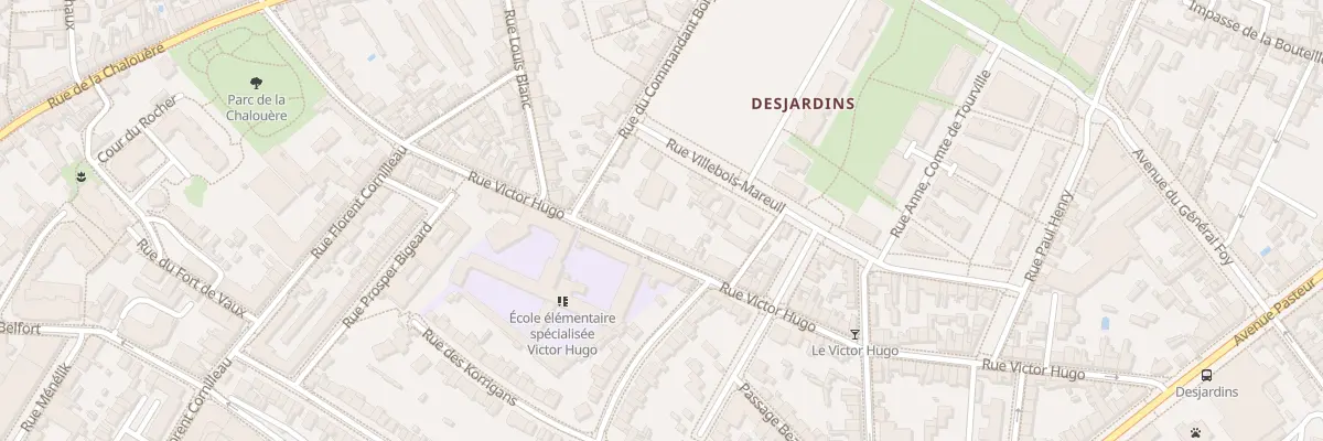 Plan du 39B Rue Victor Hugo à Angers
