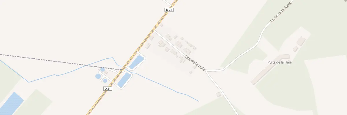 Plan du 8 Cité de la Haie à La Ferrière-aux-Étangs